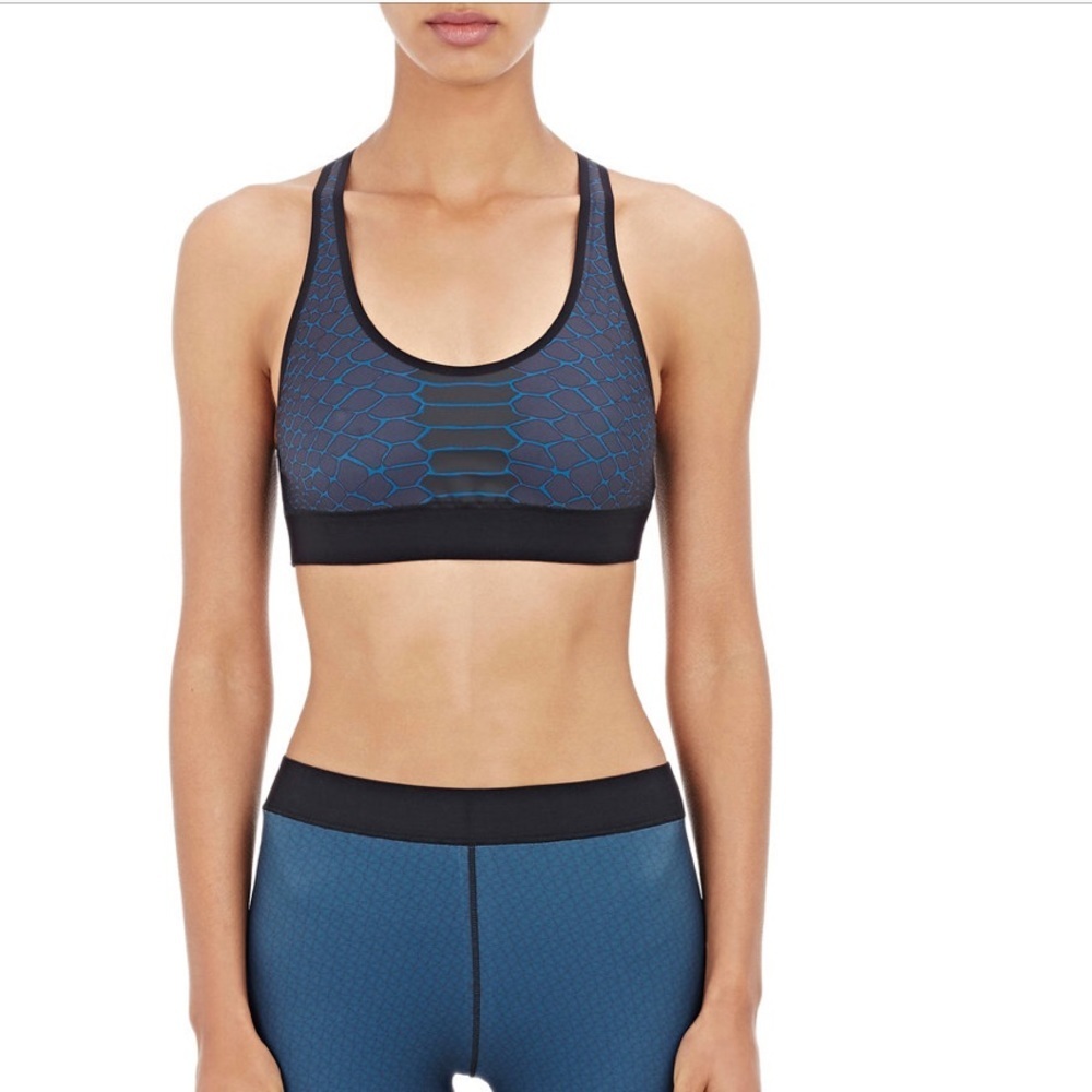 NEW • Ultracor • Python Print Sports Bra 2 Black